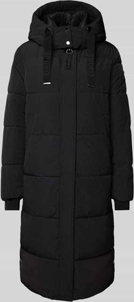 Cinque Cinque Steppmantel mit Kapuze Modell COLOMBA in Black, Größe 34