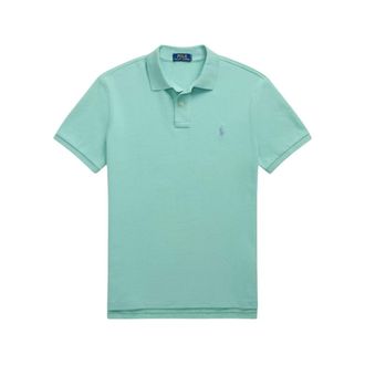 Polo Ralph Lauren Polo Shirts, male, Green, Size: XL Embroidered Logo Polo
