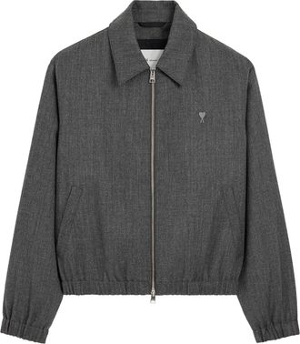 Ami Padded Zip-Up Jacket