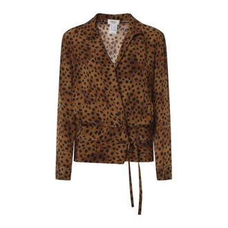 ottod'Ame Blusa de viscosa - Blouses & Shirts - Mujer - Marr&oacute;n - XS