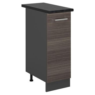 Vicco Armario De Farmacia R-line, Gris Noble, 30 Cm, Et Antracita