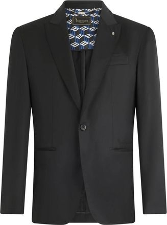 Billionaire Boys Club Wool Blazer - Heren - Blazers - Zwart - XL - Wol - Jassen