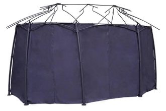 Hesperide Hesperide - Cortinas Para Cenador Maldives Slate - Para Maldives 5 X 3 M (8 Cortinas) - Hesp&eacute;ride