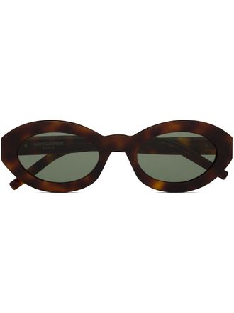Saint Laurent Sl M136 Oval-Frame Sunglasses