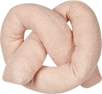 Beliani Coj&iacute;n Moderno 172 X 14 Cm Tela Afelpada Almohada M&uacute;ltiples Formas Textil Decoraci&oacute;n Accesorios Sala De Estar Dormitorio Rosa Gladiolus