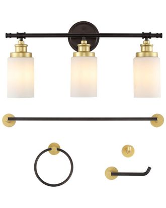 Jonathan Y Designs Jonathan Y Egan Vanity Light Set