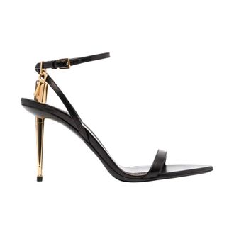Tom Ford Dames, Schoenen, Zwart, Maat: 37 EU Leer