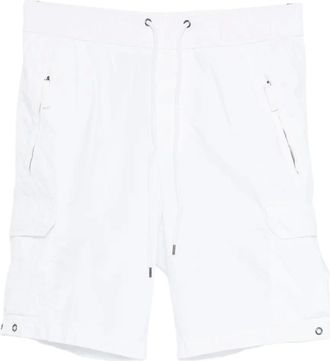James Perse Shorts cargo in popeline - Bianco