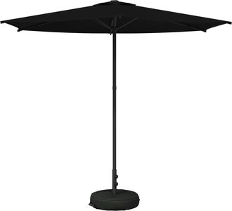 vidaXL Paraguas De Jard&iacute;n Con Base 270 X 270 Cm Poli&eacute;ster Rectangular Vidaxl