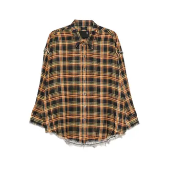 R13 Overhemden, Dames, Veelkleurig, S, Brora Shirt