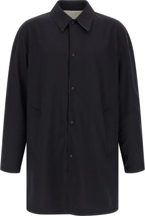 Herno Black Solid Reversible Jacket