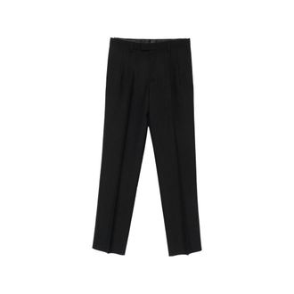 Lardini Pinstripe-pattern Pleated Tailored Trousers