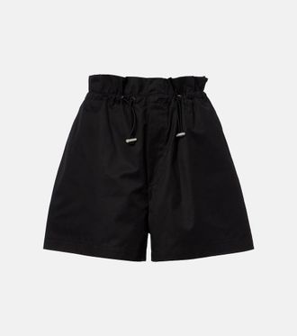 A Gold E Lydia cotton-blend shorts