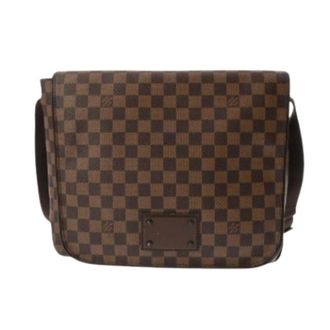 Louis Vuitton Pre-owned Damier Shoulder Bag - unisex - Louis Vuitton Vintage - Vintage Cross Body Bags - Brown - ONE SIZE - Pre-owned