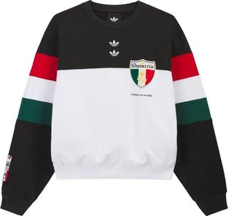adidas x Chavarria Fleece Crewneck Sweatshirt Asia Sizing Black KV1976