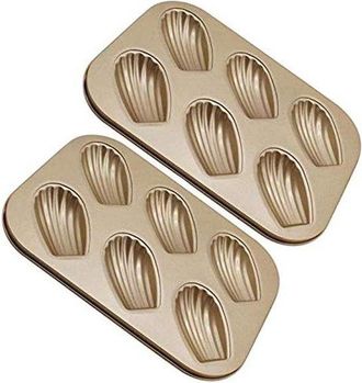 OEM Molde Para Pasteles De 2 Piezas, Molde Para Hornear De Acero Al Carbono, Revestimiento Antiadherente Y F&aacute;cil Desmolde, Dorado