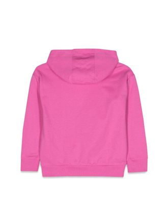 Versace Fleece Cotton With Pink Embroidery Sweatshirt - Pink