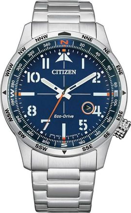 Citizen Weekender Eco-Drive Blue Dial Mens Watch BM7550-52L