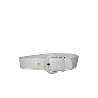 Dior Pre-owned Belts, female, White, Size: ONE SIZE Pre-owned Vintage Belt