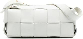 Bottega Veneta Pre-owned Shoulder Bags, female, White, Size: ONE SIZE Pre-owned Shoulder Bag