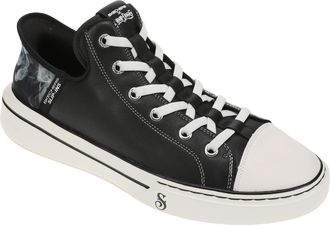 Skechers Mens Snoop Dogg:Snoop One-Og Hands Free Slip-ins Sneaker, Black/Black, 5