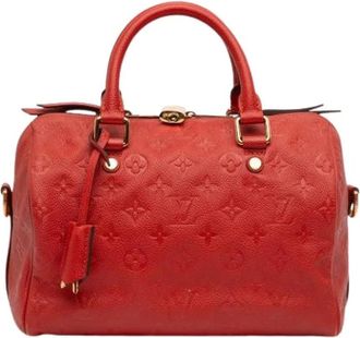 Louis Vuitton Pre-owned Handbags, female, Red, Size: ONE SIZE Pre-owned Speedy Bandouliere 25