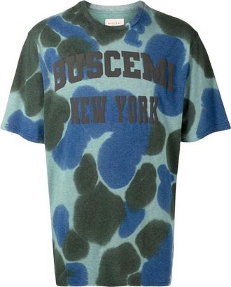 Buscemi T-shirt con fantasia tie-dye - Blu