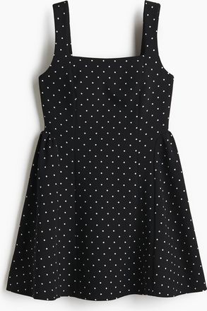 H&M Ausgestelltes Kleid - Schwarz
