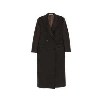 Tagliatore Caitlyn Double-breasted Peaked-lapel Coat
