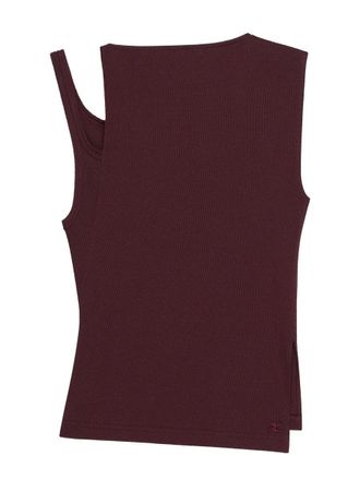 Courr&egrave;ges Oblique 90s Top