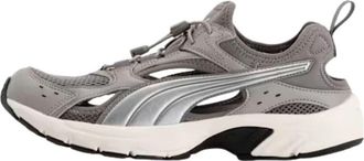 Puma Milenio Tech LT Sandals Stormy Slate Silver Concrete Gray 409317-03