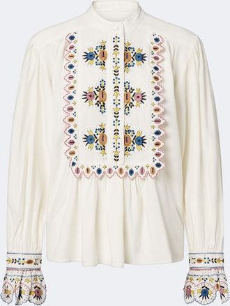 Isabel Marant Monique embroidered blouse