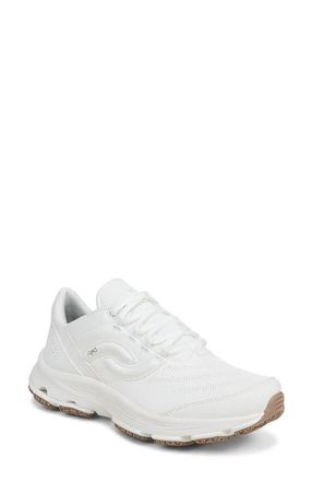 Ryk&auml; Devotion SR Walking Shoe in White Leather at Nordstrom, Size 6.5