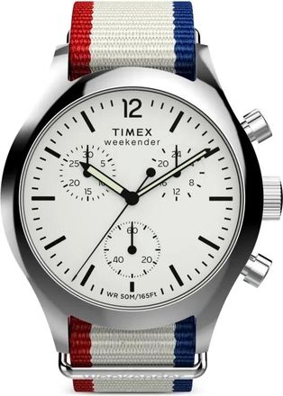 Timex Orologio Weekender New England 40mm - Bianco