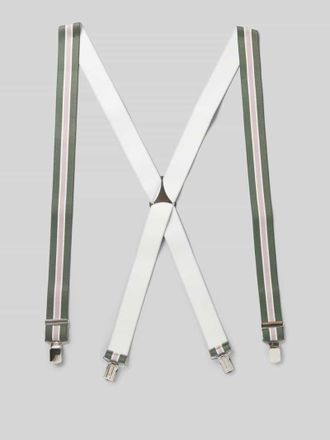 Lloyd Hosenträger in X-Form in Oliv, Größe 1