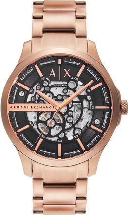 A|X Armani Exchange Mens Hampton Black Dial Watch
