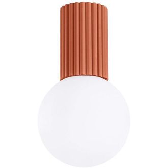 Wonderlamp Foco De Superficie Mido Rojo