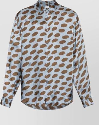Dries Van Noten long sleeve shirt all over pattern