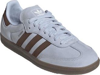 adidas Gender Inclusive Samba OG Sneaker in Crystal Sky/Earth/White at Nordstrom, Size 7.5 Womens