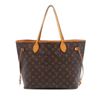Louis Vuitton Pre-owned Tote Bags, female, Brown, Size: ONE SIZE Pre-owned Neverfull MM