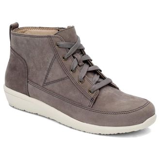 Vionic Shawna Nubuck Womens High Top Boots - Slate Grey - Size:UK 5.5