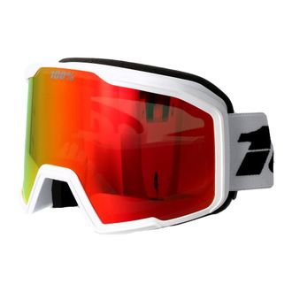 100% Sunglasses, unisex, White, ONE SIZE, Valnor Goggle