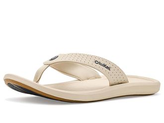 Olukai KiI Mens Sandals Tapa/Tapa : 13 D - Medium, Rubber