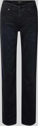 Cambio Cambio Jeans im Used-Look Modell PIPER in Anthrazit, Größe 32