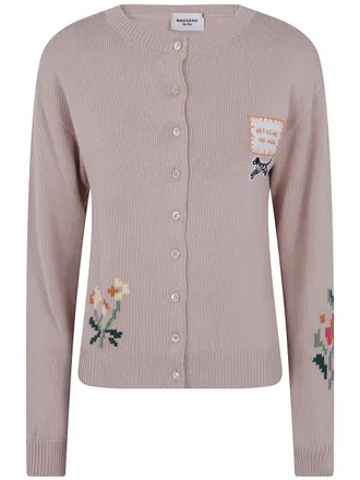 Weekend by Max Mara Sweater Embroidered Wkd Teiera