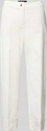 Marc Cain Relaxed Fit Hose mit Eingrifftaschen in Offwhite, Gr&ouml;&szlig;e 34