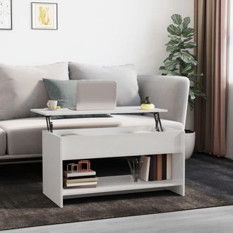 vidaXL Furniture Limited - Mesa De Centro Madera Ingenier&iacute;a Brillo
