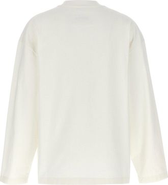 Jil Sander Logo-Print Cotton T-shirt - White