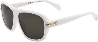 Rag & Bone RNB6005/S 0VK6 IR White/Grey