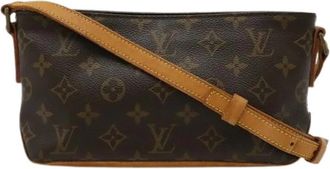 Louis Vuitton Pre-owned Monogram Schoudertas - Dames - Vintage Schoudertas - Bruin - ONE Size - Vintage